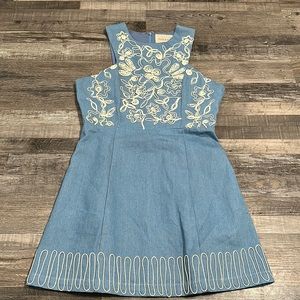 Moon River Jean summer dress